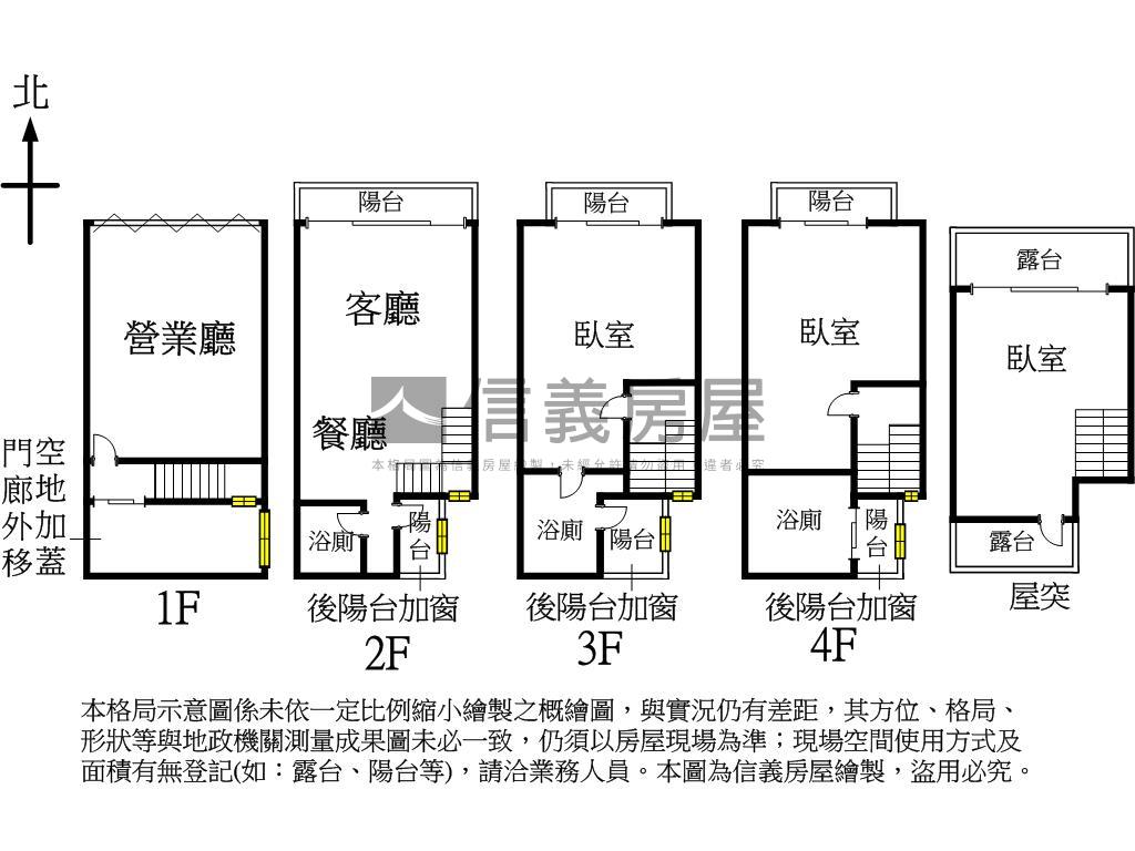 春福采采美美金店住房屋室內格局與周邊環境