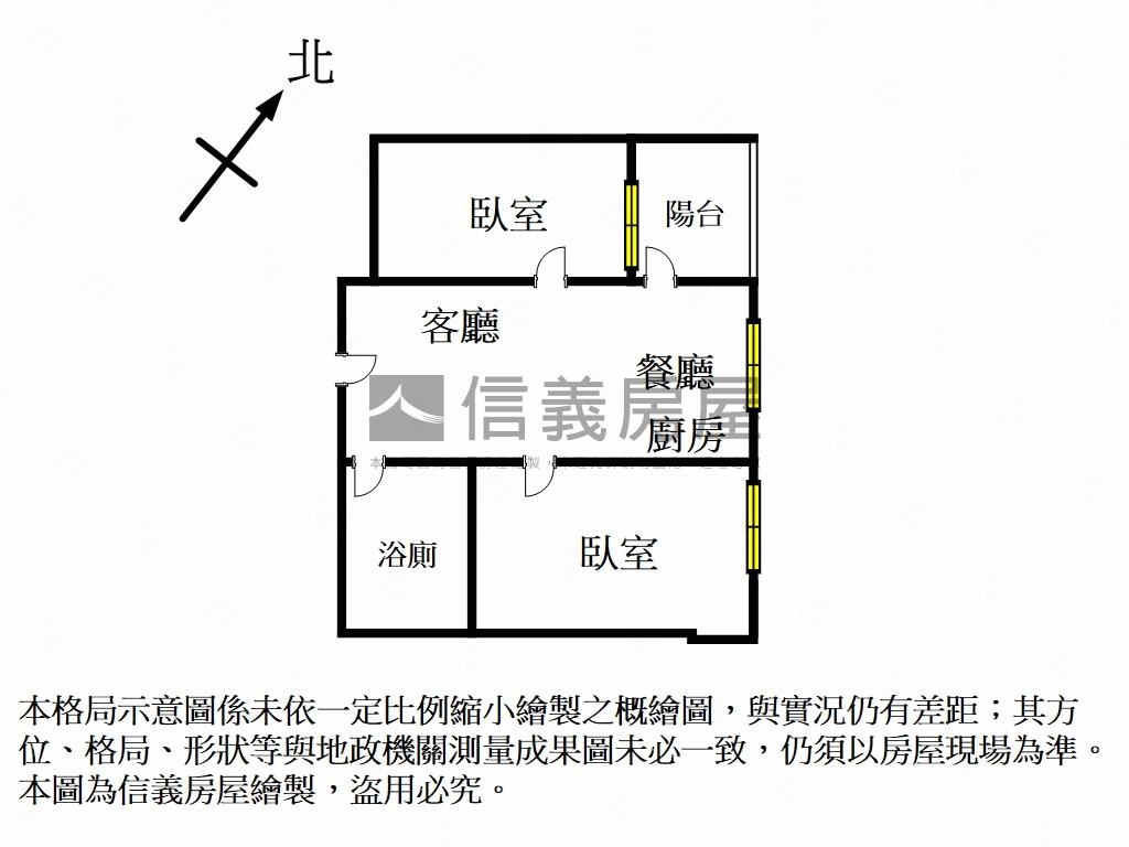 新潤青樺＃方正２房車位房屋室內格局與周邊環境