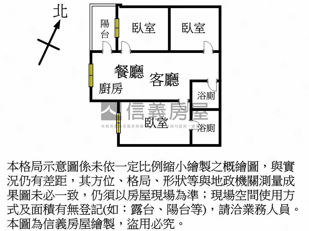 佳麗堡質感裝潢三房車位房屋室內格局與周邊環境