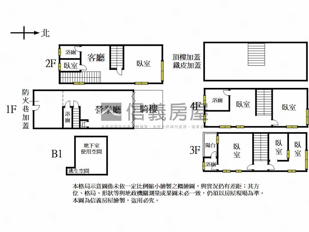 正松竹路臨路透店１房屋室內格局與周邊環境