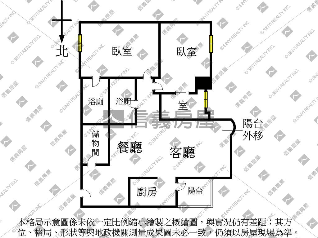 稀有大直美堤高樓美景房屋室內格局與周邊環境