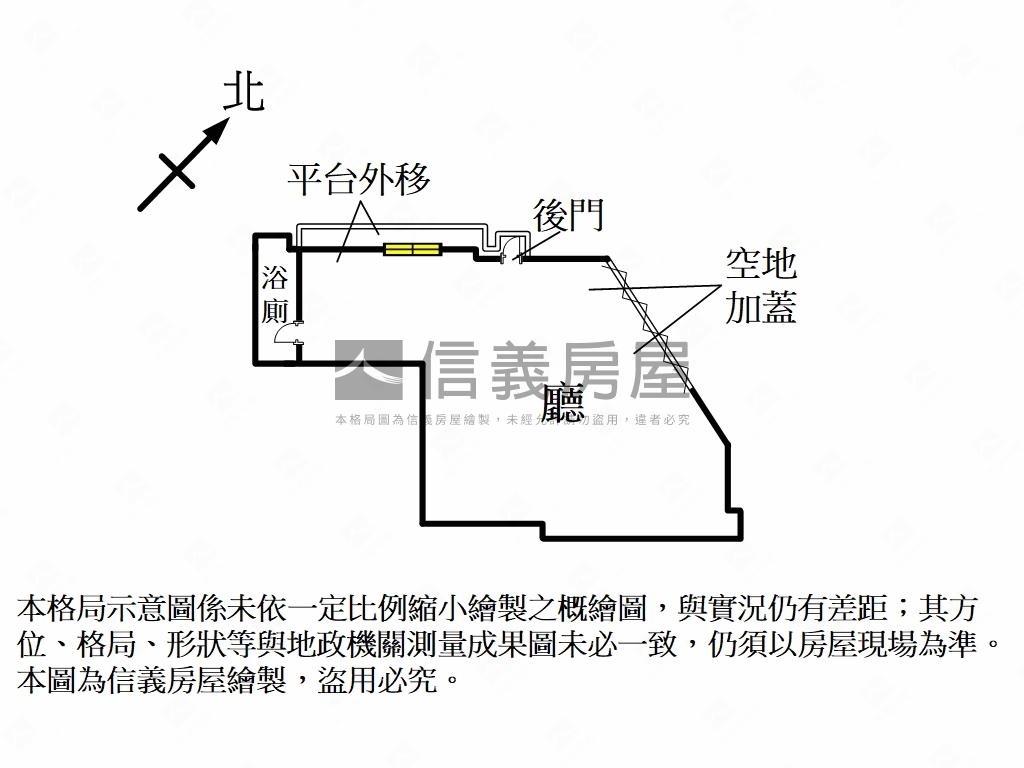 十字路口金店面房屋室內格局與周邊環境