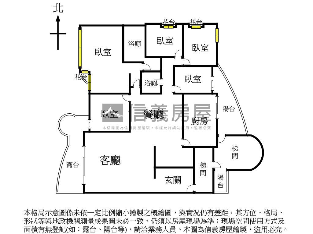 ｛傳家｝信義計畫區五房讚房屋室內格局與周邊環境