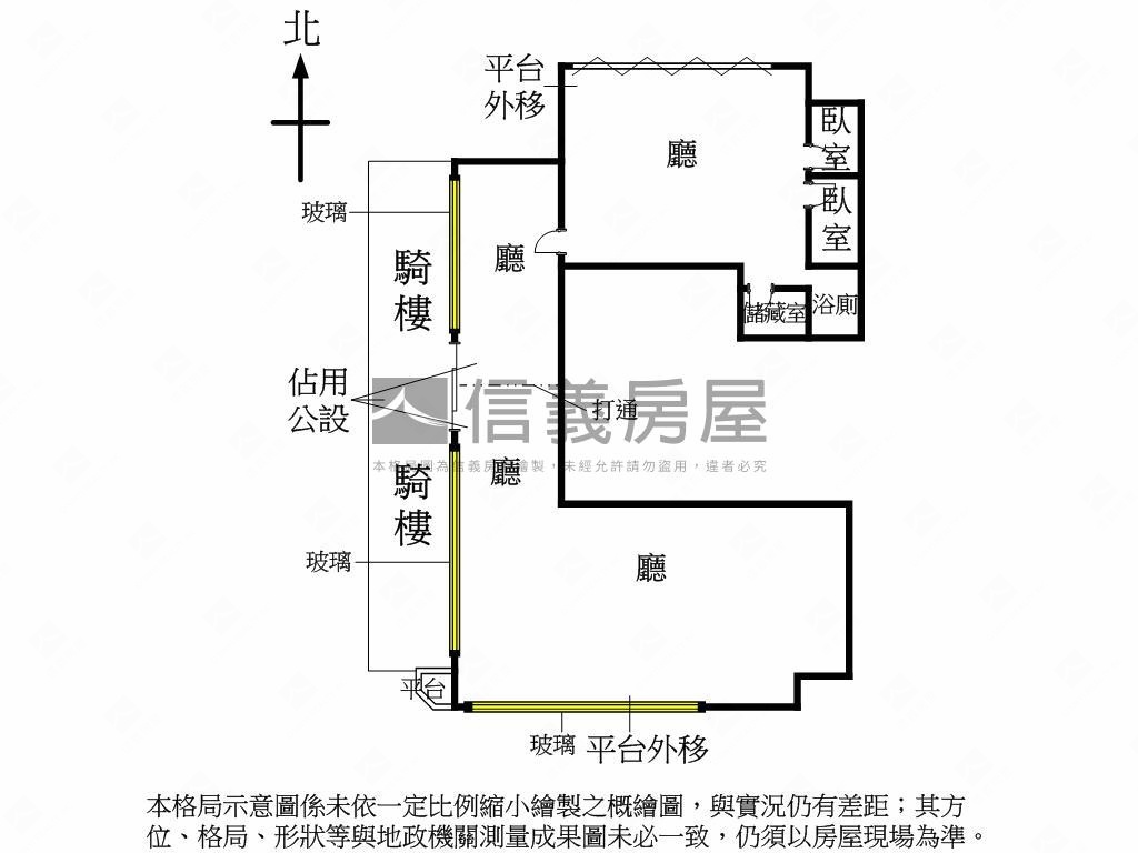 三面臨路★挑高★大面寬店房屋室內格局與周邊環境