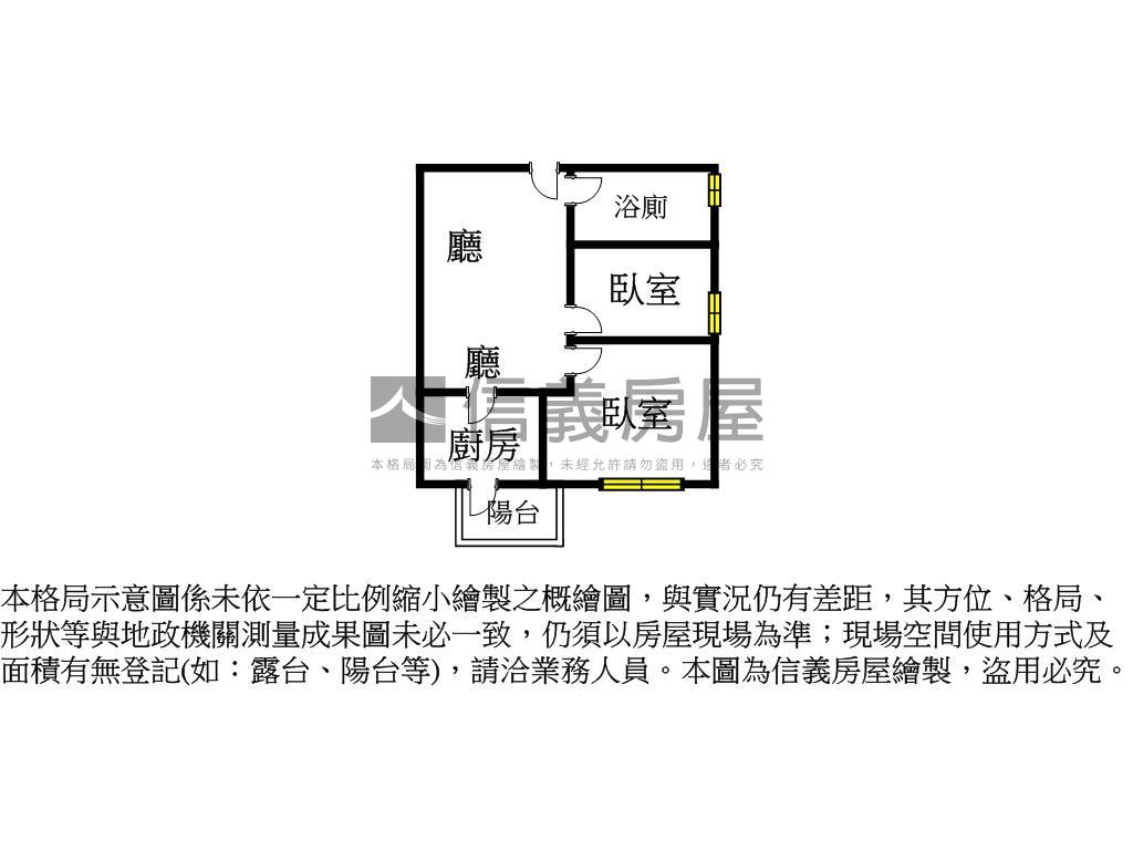 預售）基泰＿象山主人２房房屋室內格局與周邊環境