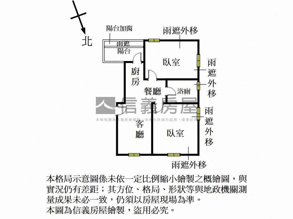 ＷＨＯＵＳＥ優質大兩房房屋室內格局與周邊環境