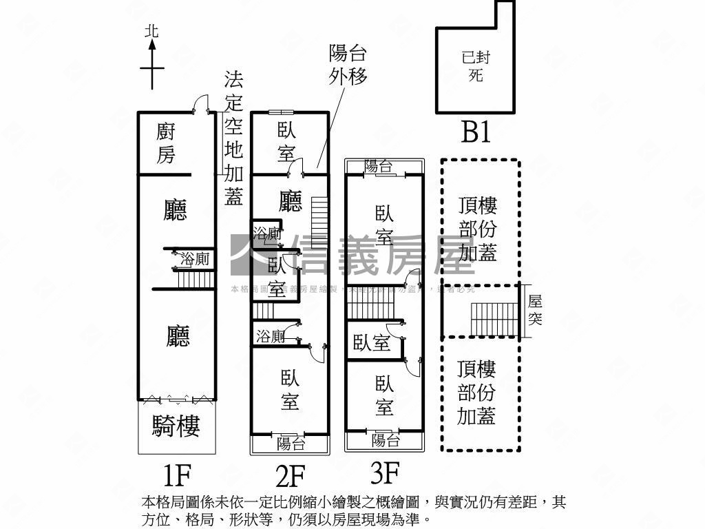 北平路大空間大面寬透店房屋室內格局與周邊環境