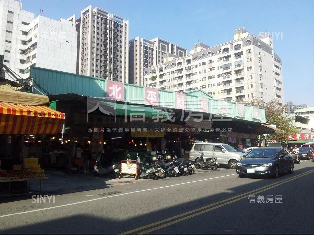 北平路大空間大面寬透店房屋室內格局與周邊環境