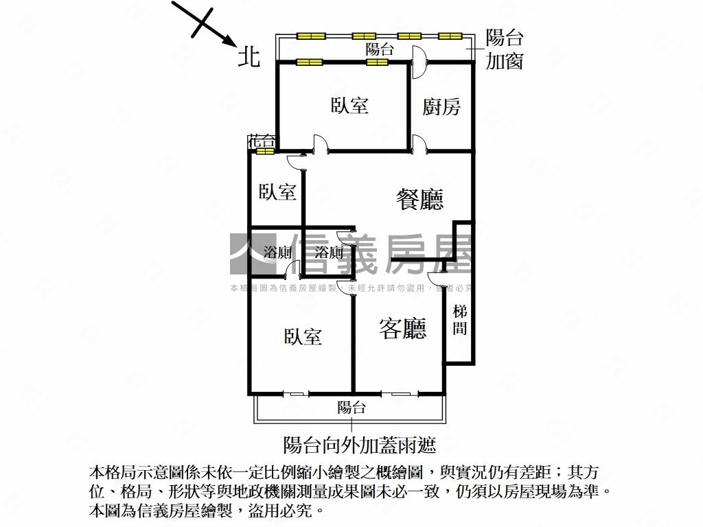 石牌榮總★天母新城美３房房屋室內格局與周邊環境