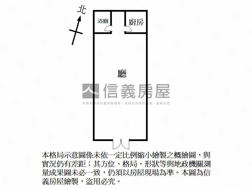 亞昕向陽·挑高低總金店面房屋室內格局與周邊環境