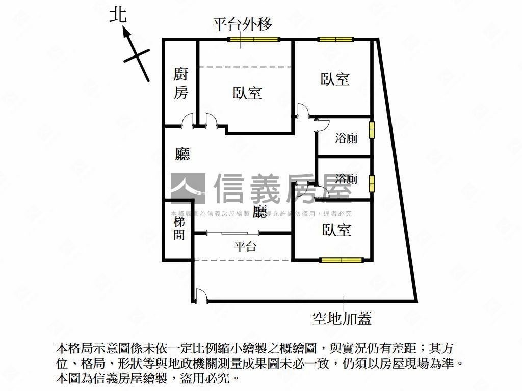 武廟大仁中正一樓邊間美屋房屋室內格局與周邊環境