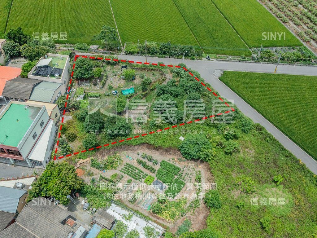 溪州三角窗角美地房屋室內格局與周邊環境