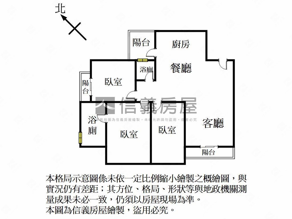 高鐵ＩＰＡＲＫ採光三房房屋室內格局與周邊環境