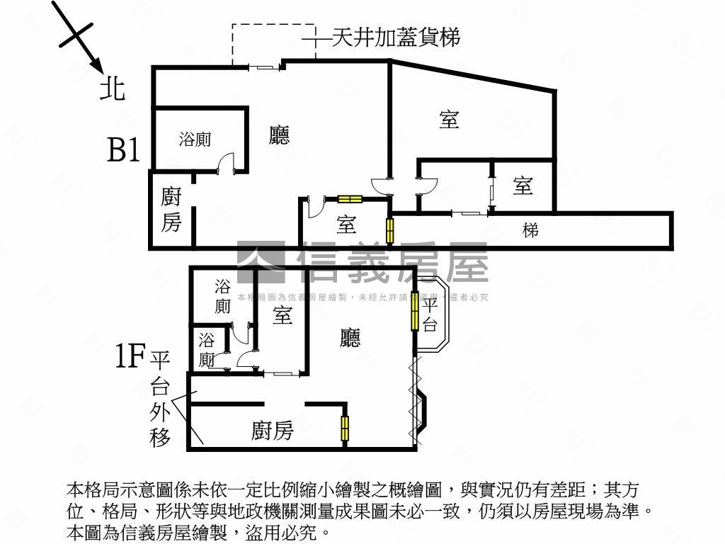 專任‧內科特級ＡＡＡ店面房屋室內格局與周邊環境