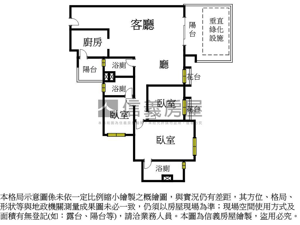 林鼎樸御露台雙平車房屋室內格局與周邊環境