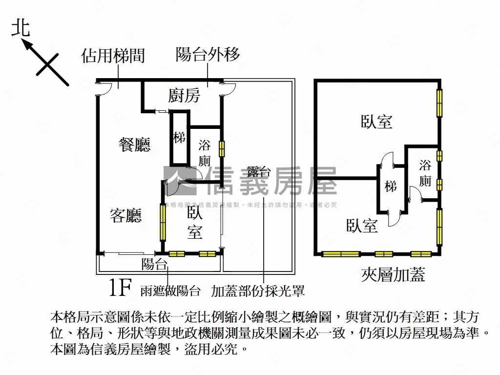 近大遠百５２創意宅露臺戶房屋室內格局與周邊環境
