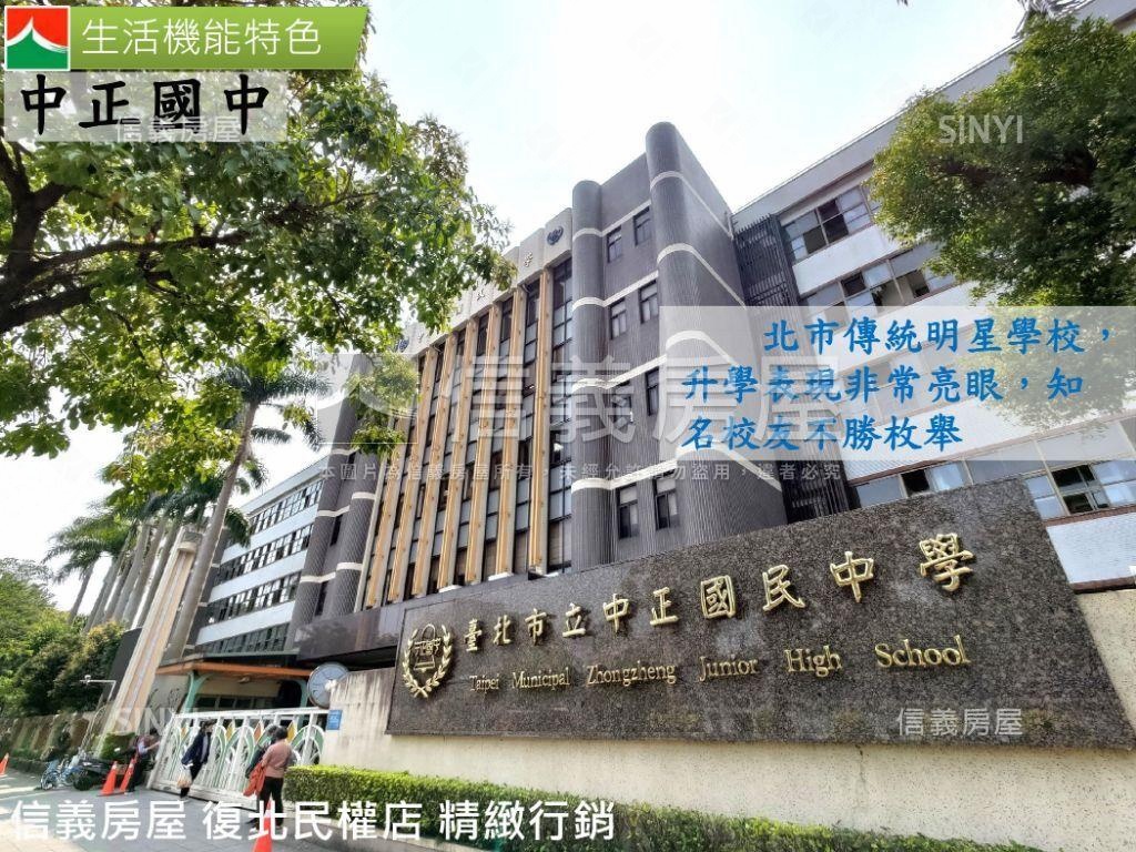 稀有中正紀念堂站時尚辦公房屋室內格局與周邊環境
