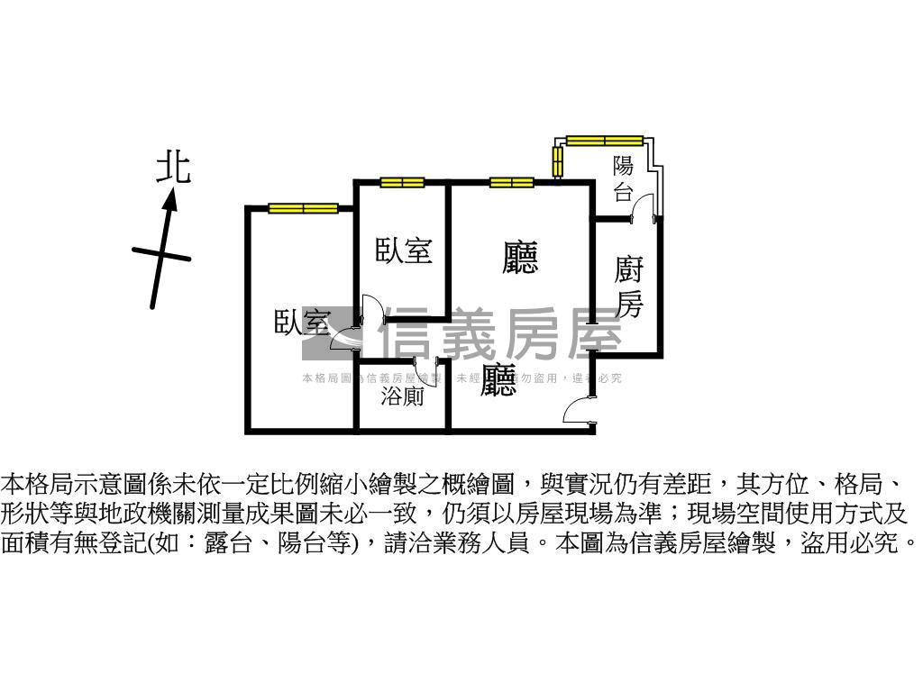 極美館高樓兩房車位房屋室內格局與周邊環境