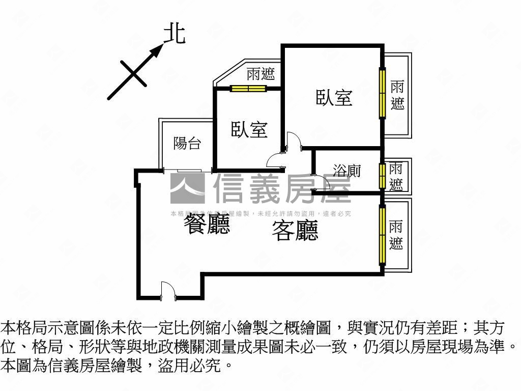 古亭匯邊間２房稀有釋出房屋室內格局與周邊環境
