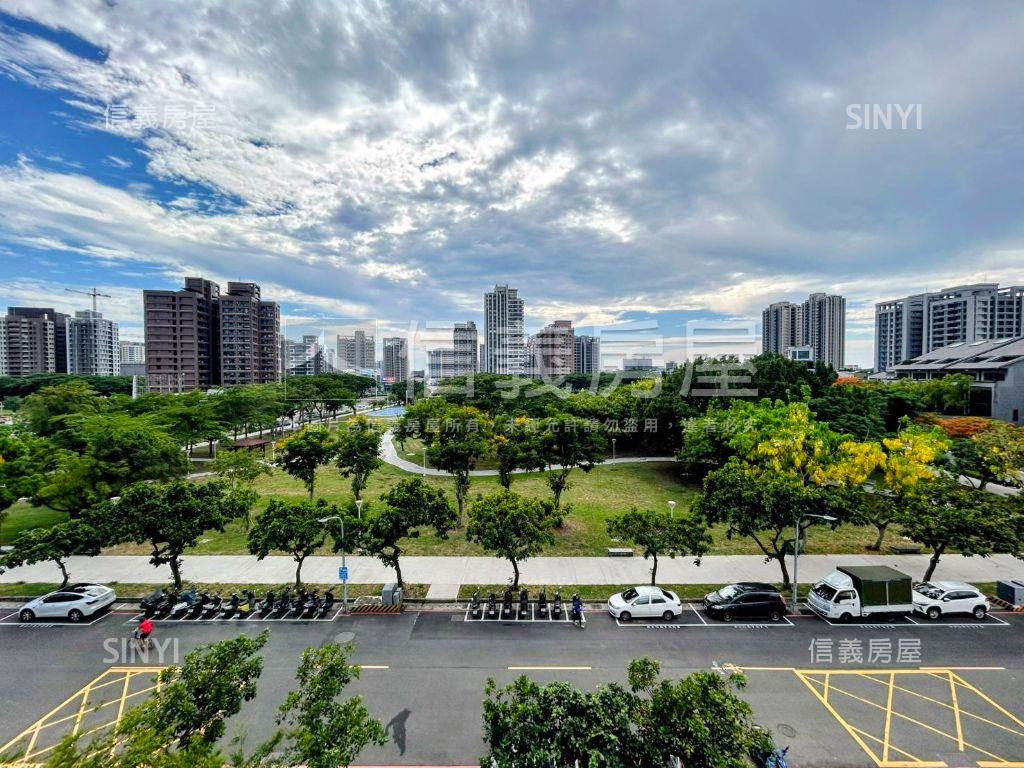 綠映藍田公園採光四房平車房屋室內格局與周邊環境