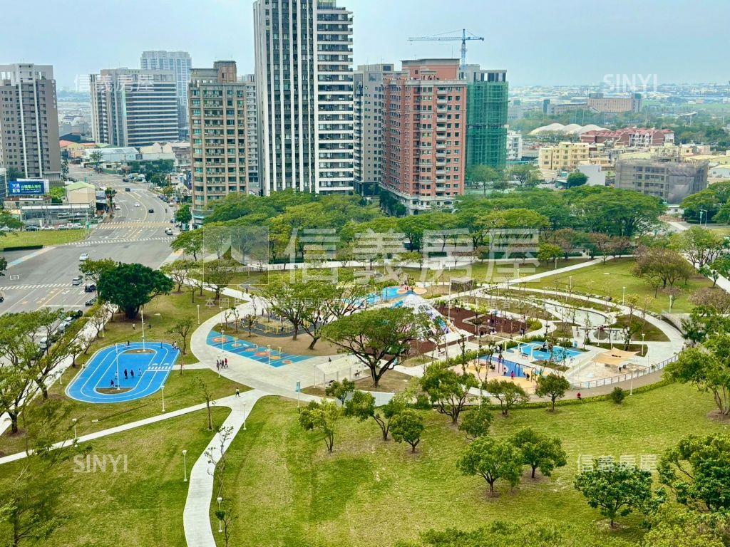 綠映藍田公園採光四房平車房屋室內格局與周邊環境
