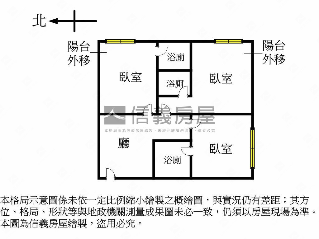 淡大財庫收租寶三套房屋室內格局與周邊環境