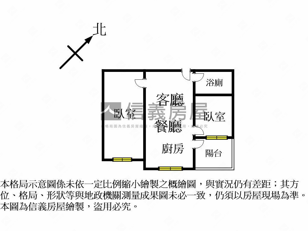 烏日高鐵特區高樓２房房屋室內格局與周邊環境