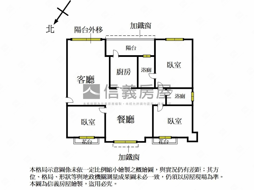成功景觀三房車位房屋室內格局與周邊環境