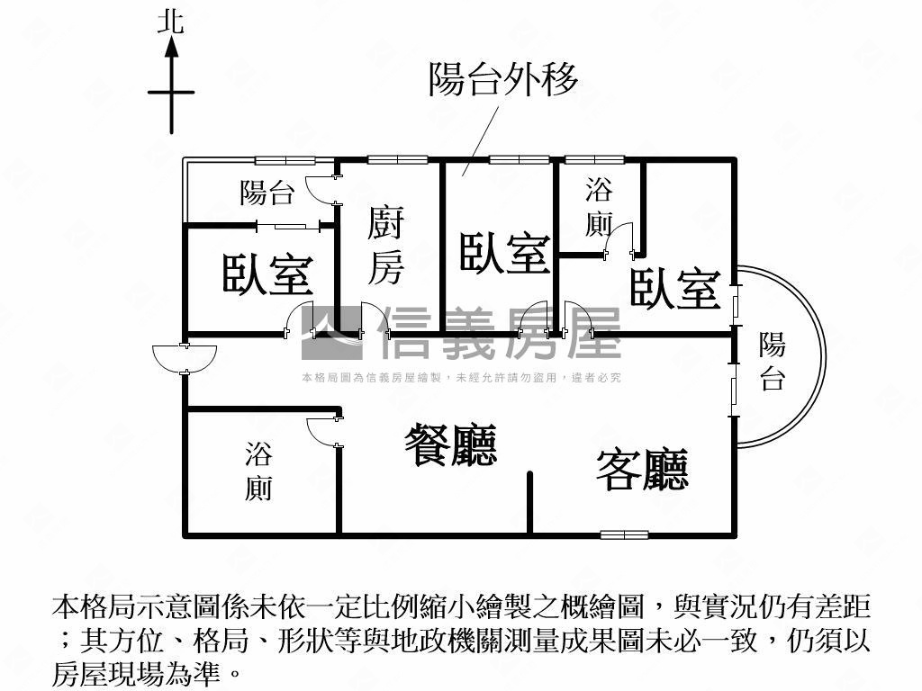 近植物園高樓三房附雙車位房屋室內格局與周邊環境