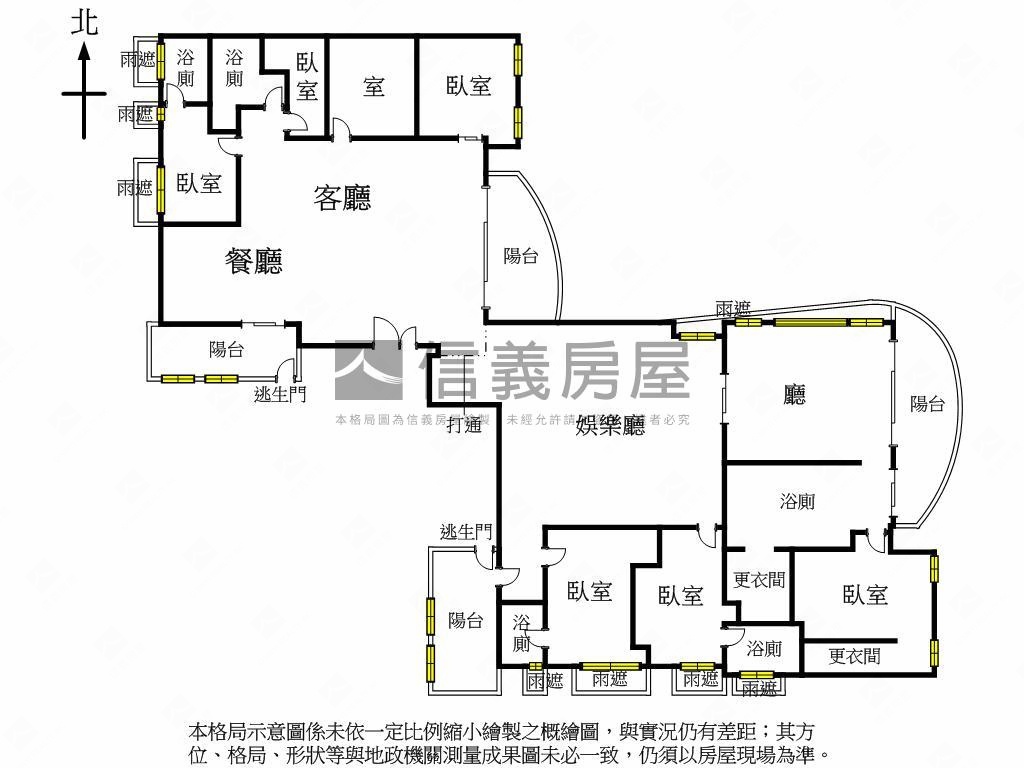 文心森林公園‧天匯裝潢戶房屋室內格局與周邊環境