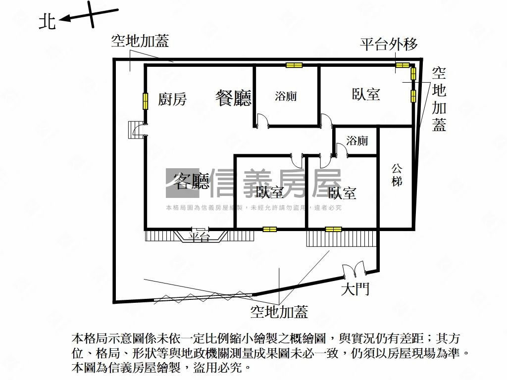 中正學區稀有純一樓房屋室內格局與周邊環境