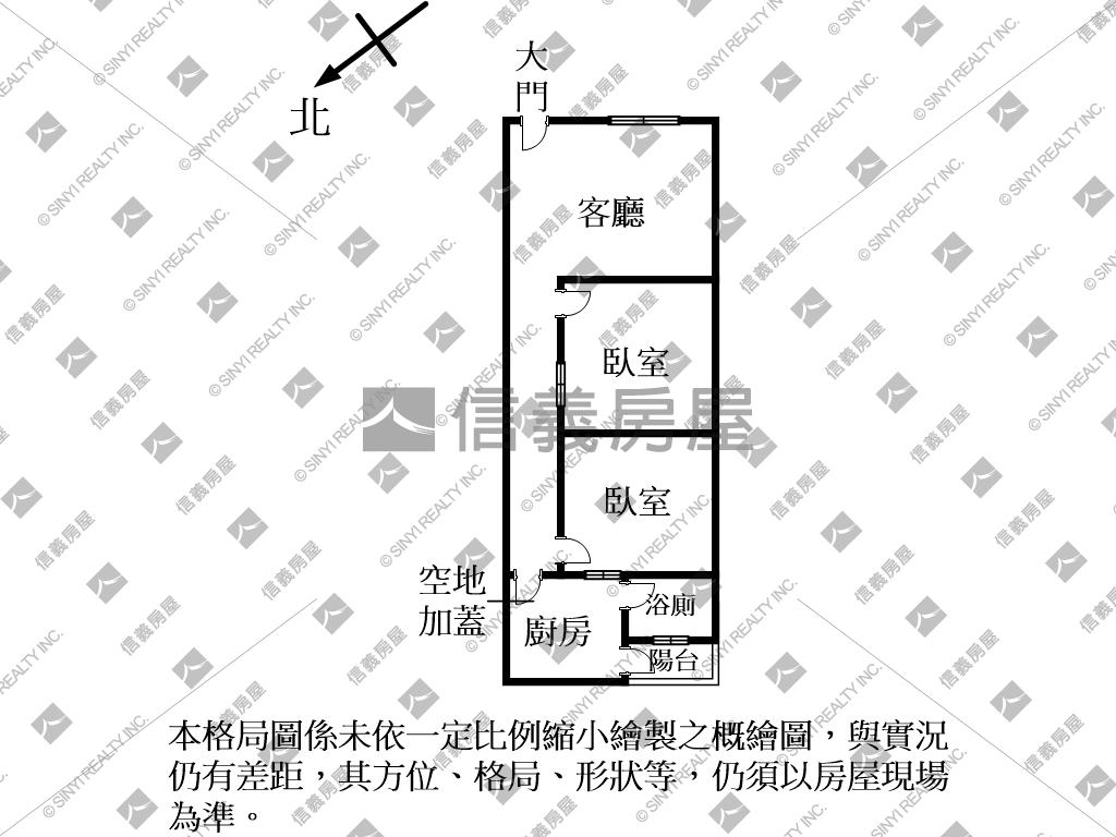 一樓極品稀有兩房房屋室內格局與周邊環境