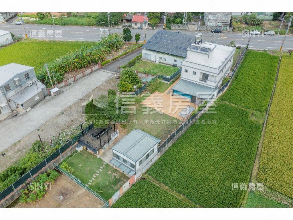 新埔前庭後院美農舍房屋室內格局與周邊環境