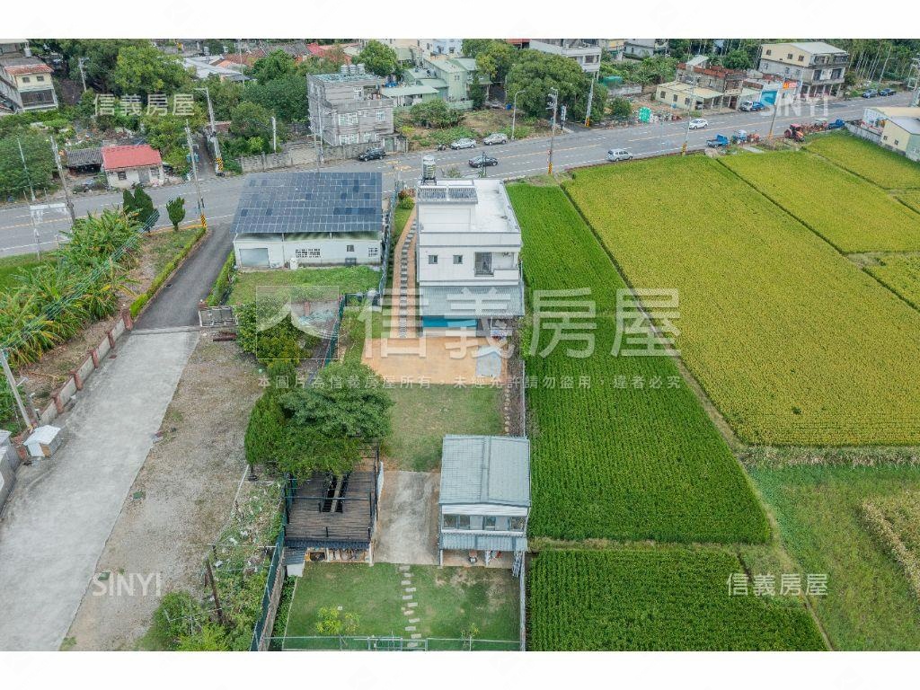 新埔前庭後院美農舍房屋室內格局與周邊環境