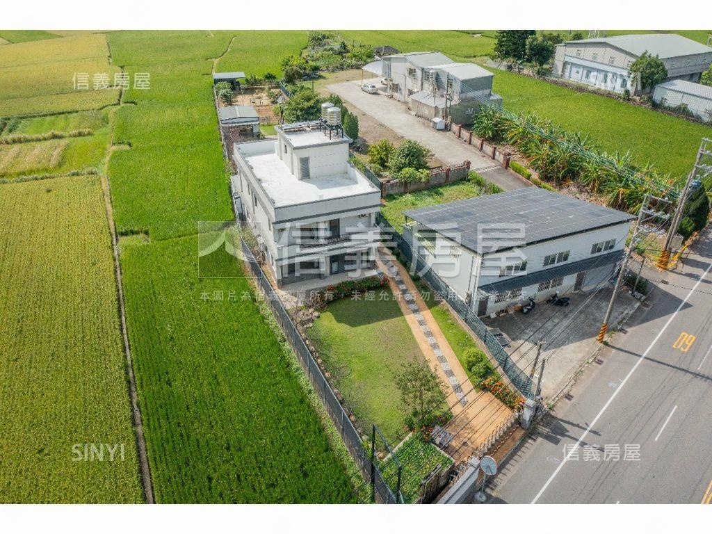 新埔前庭後院美農舍房屋室內格局與周邊環境