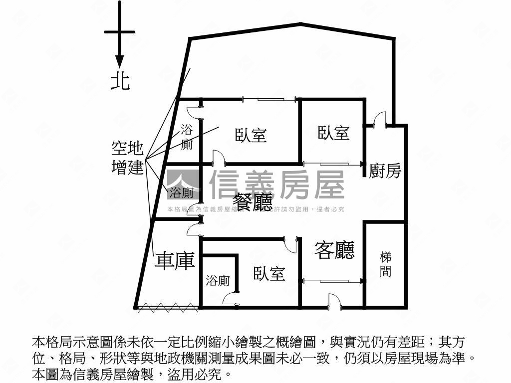 師大庭院一樓有車庫房屋室內格局與周邊環境