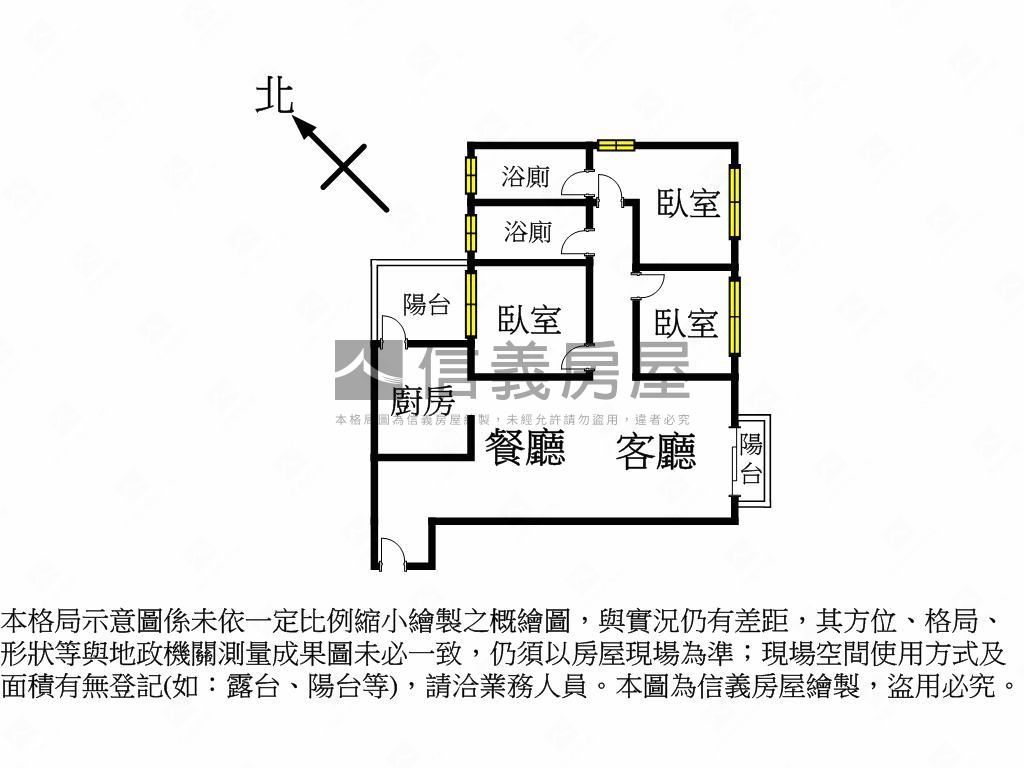 睦上田質感裝潢三房平車房屋室內格局與周邊環境