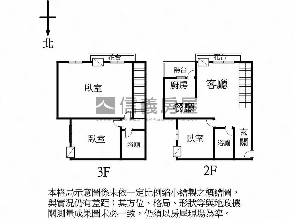 Ｒ１４樓中樓美３房雙車位房屋室內格局與周邊環境