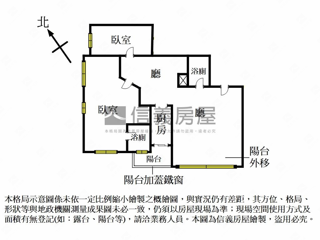 幸福大地溫馨大兩房房屋室內格局與周邊環境