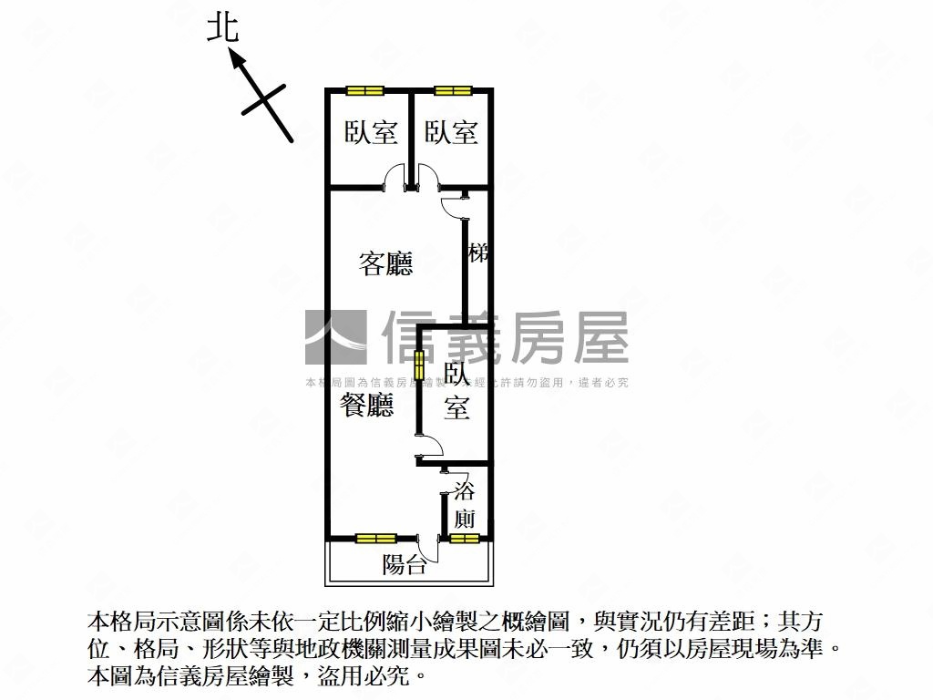 近捷運３樓美屋房屋室內格局與周邊環境