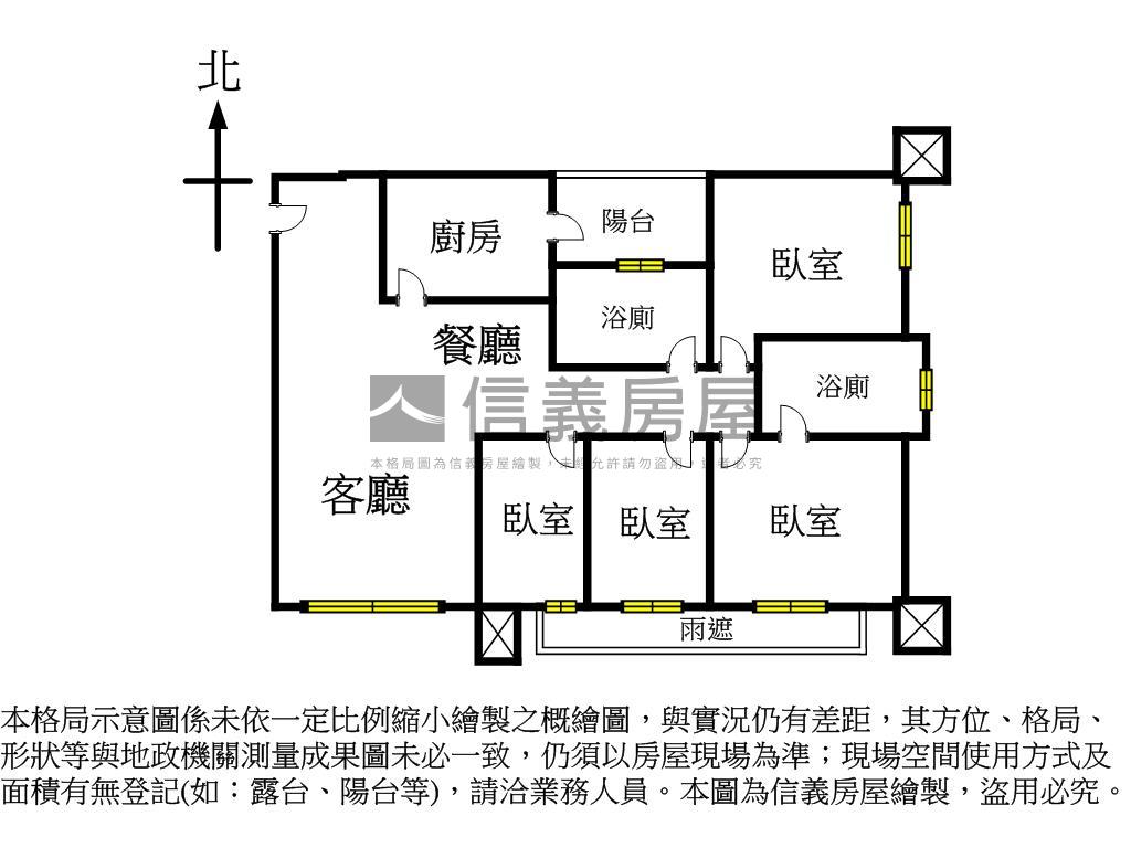 【綠蔭盎然】璞真永吉房屋室內格局與周邊環境