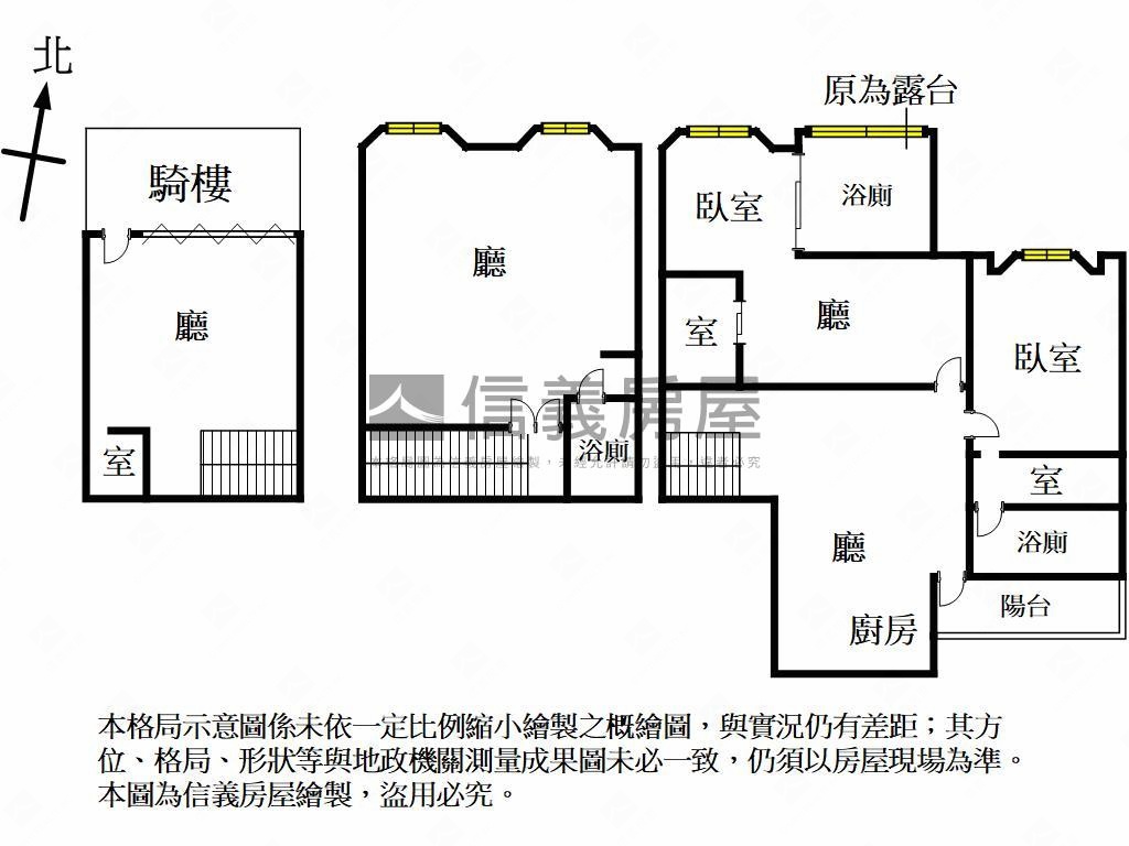 愛河畔大面寬金店面房屋室內格局與周邊環境