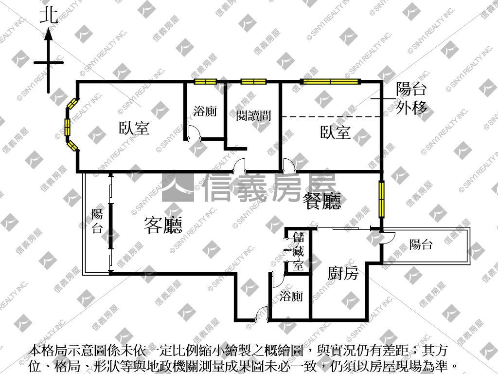 植物苑１期次頂樓遼闊視野房屋室內格局與周邊環境