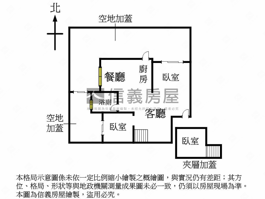 聖家鑫傳承兩房平車採光好房屋室內格局與周邊環境