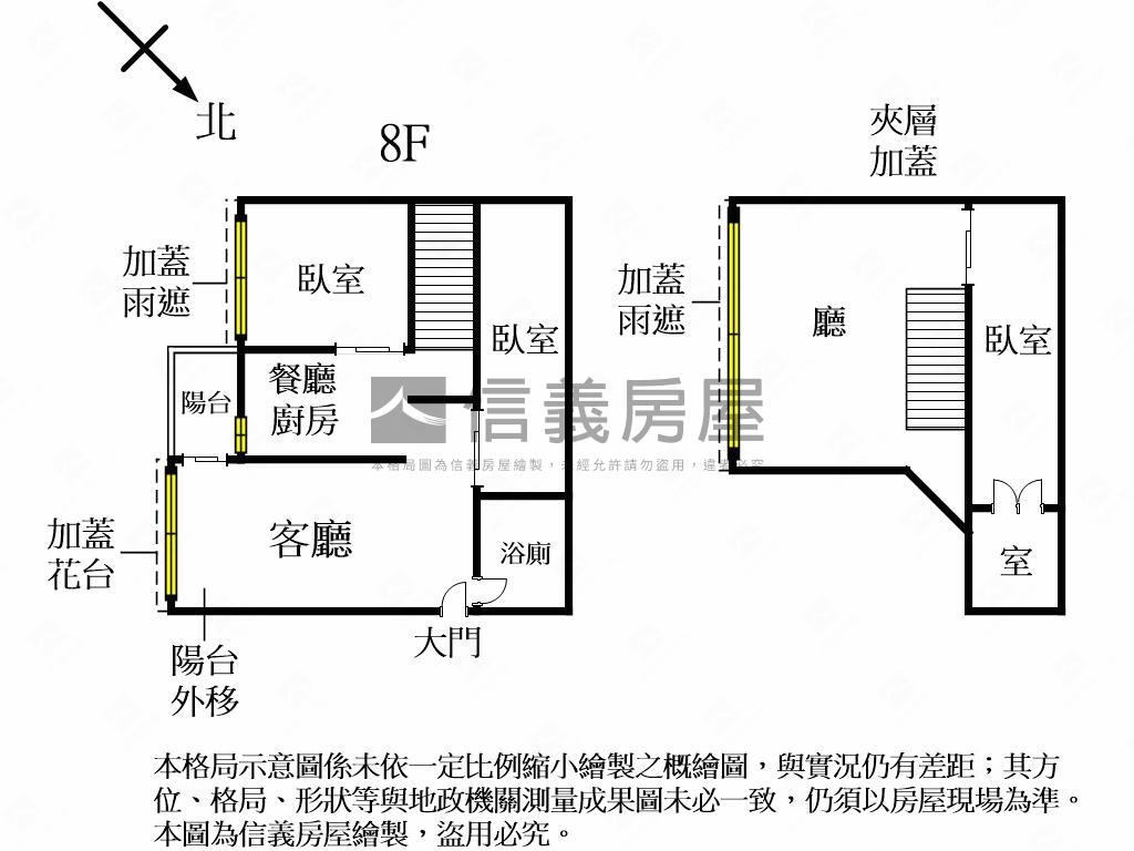 專任近大遠百視野兩房房屋室內格局與周邊環境