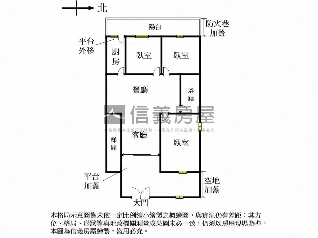 新莊公寓一樓房屋室內格局與周邊環境