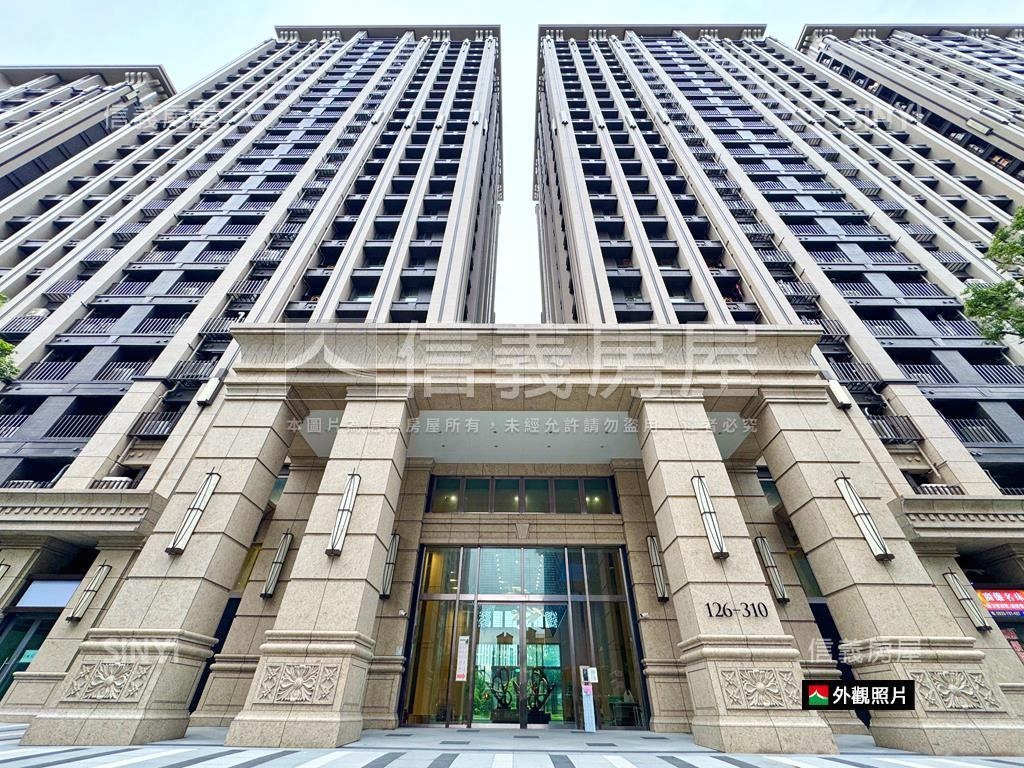 『世界花園Ｄ１』二房車位房屋室內格局與周邊環境