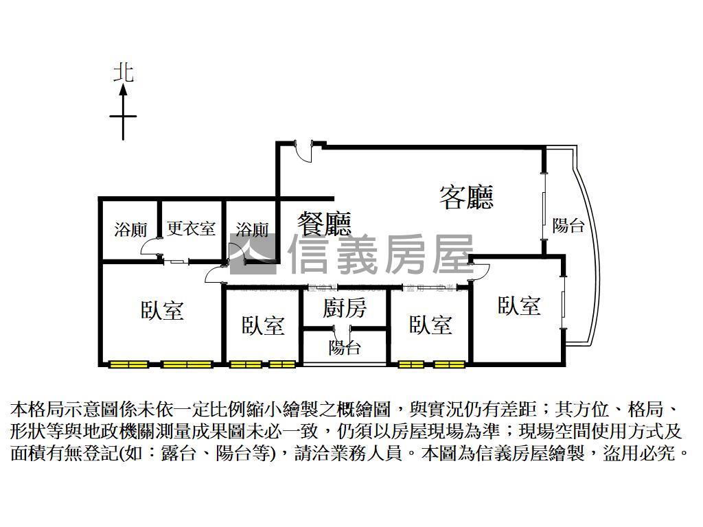 東方巨人景觀四房房屋室內格局與周邊環境