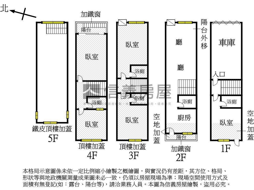 興中方便停車美透天房屋室內格局與周邊環境
