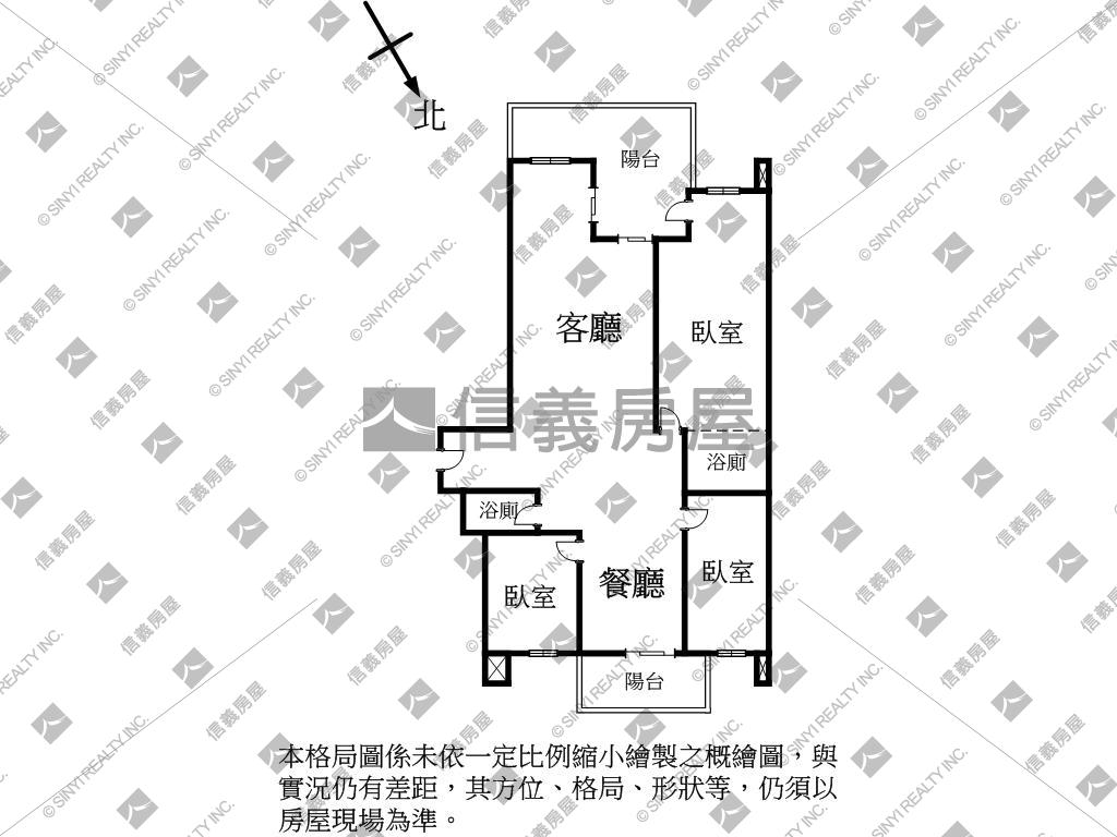 台北灣球場景觀大戶房屋室內格局與周邊環境